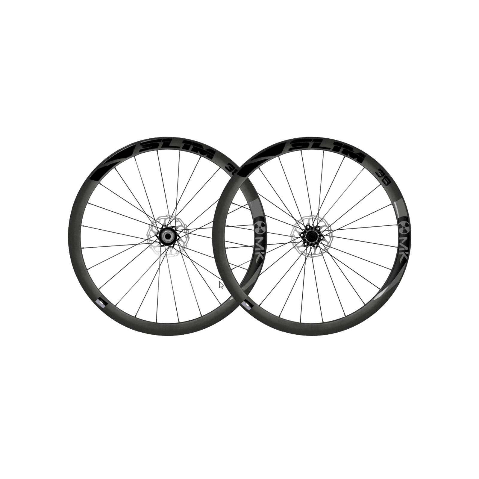 MaKadamm slim 38 disc classic à pneus