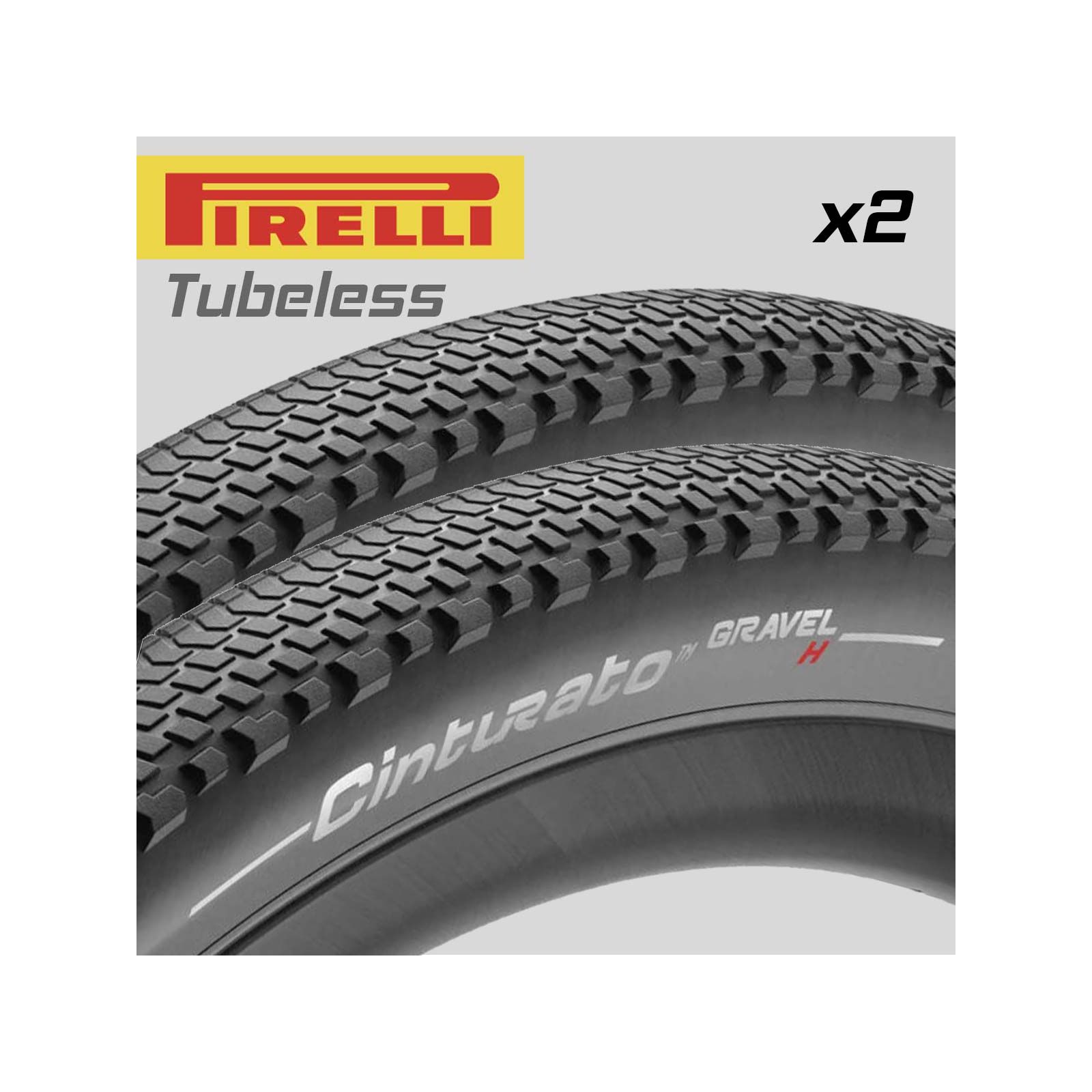Pneus Pirelli cinturato gravel H TLR
