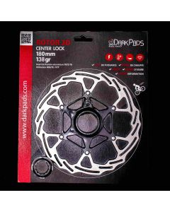 DarkPads ROTOR 3D CenterLock 180mm - 138gr